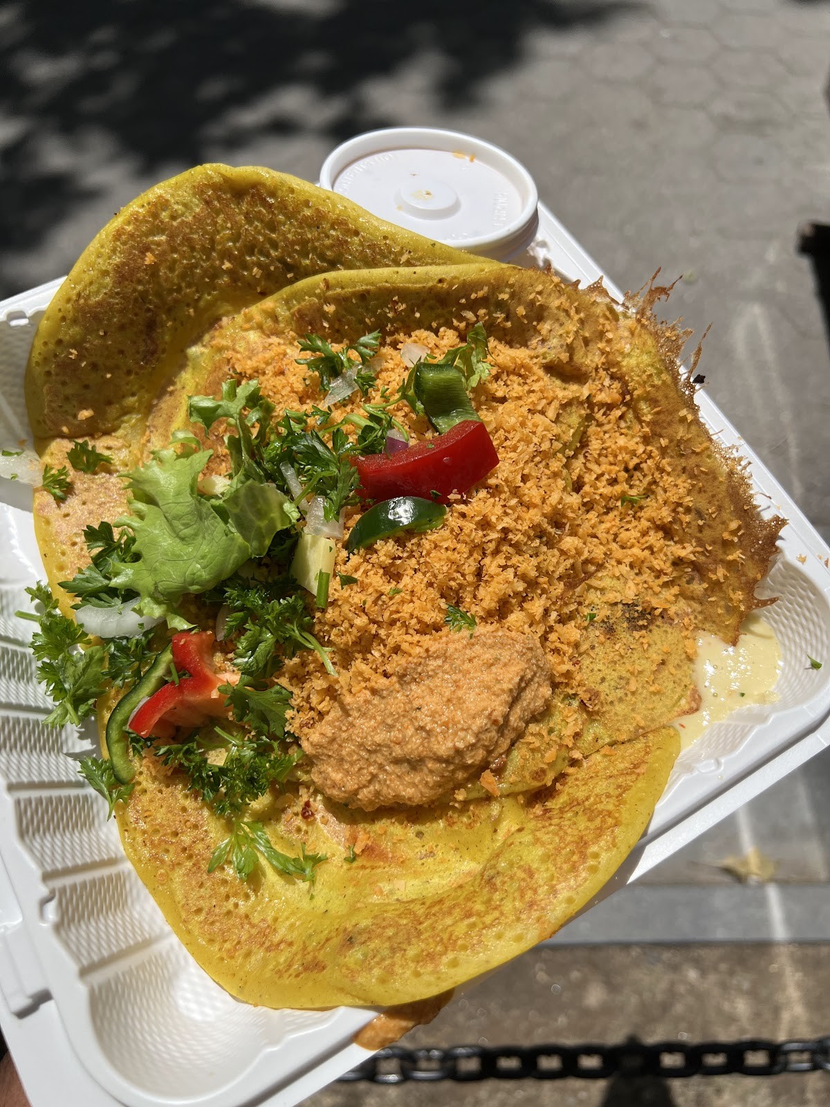 NY Dosas: food & drinks