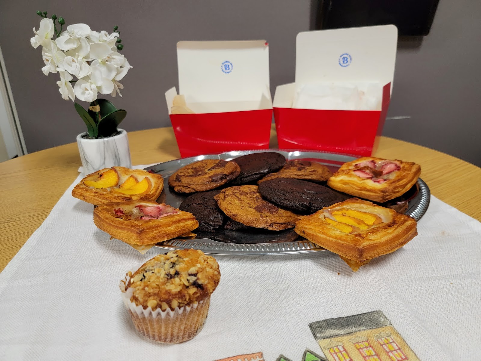 Bakers Bench: food & drinks