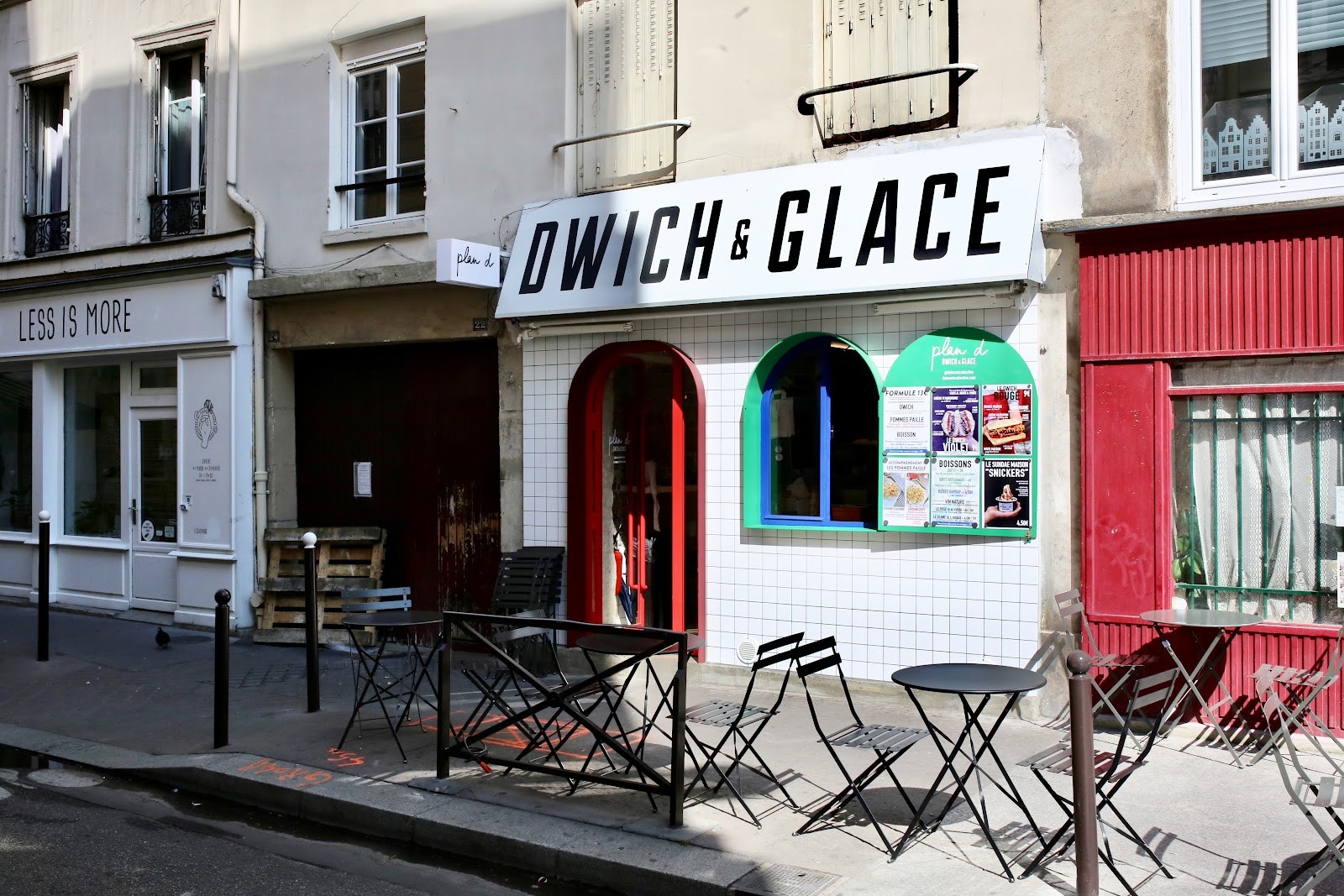 Plan D - DWICH & GLACE: the place