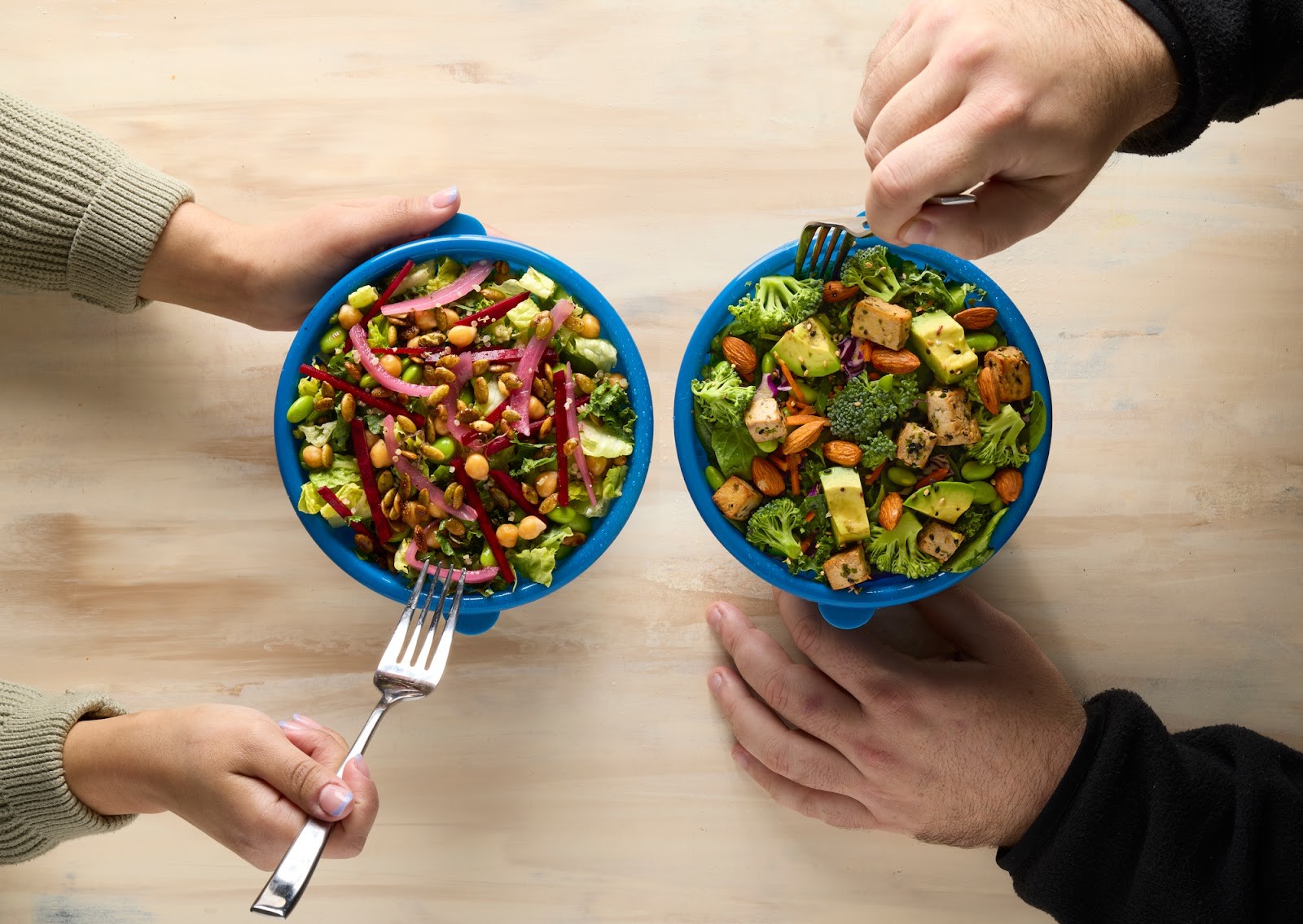Just Salad: food & drinks