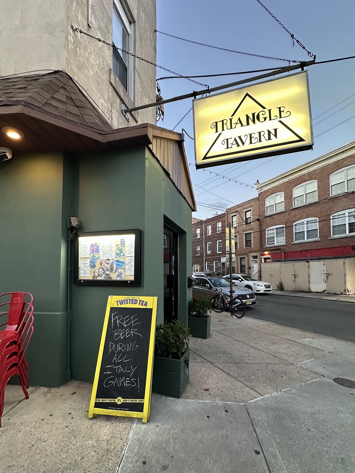 Triangle Tavern: the place