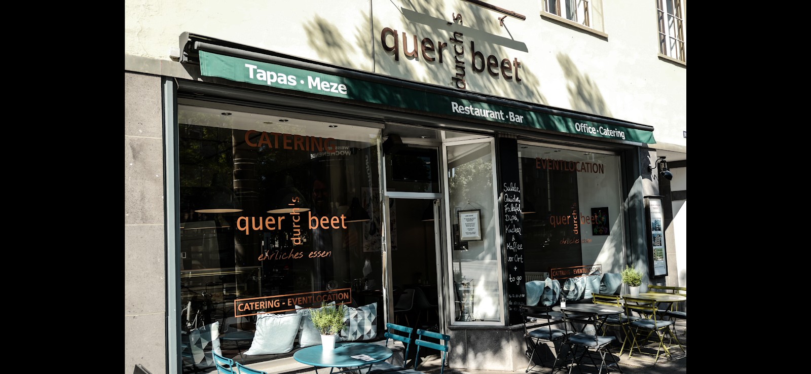 Catering Köln / quer durch’s beet / Restaurant / Eventlocation: the place