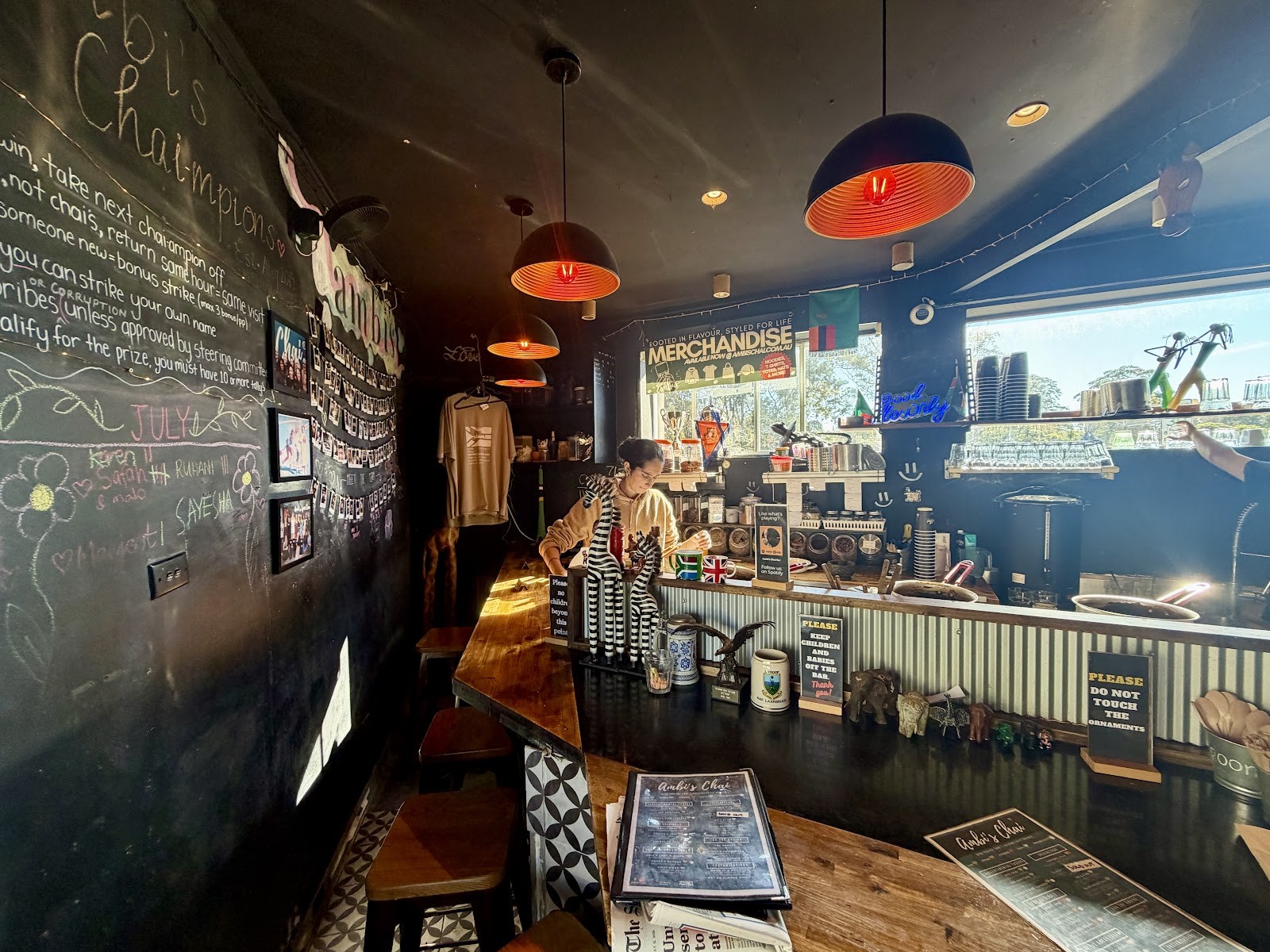 Ambi's Chai Bar Pennant Hills: the place