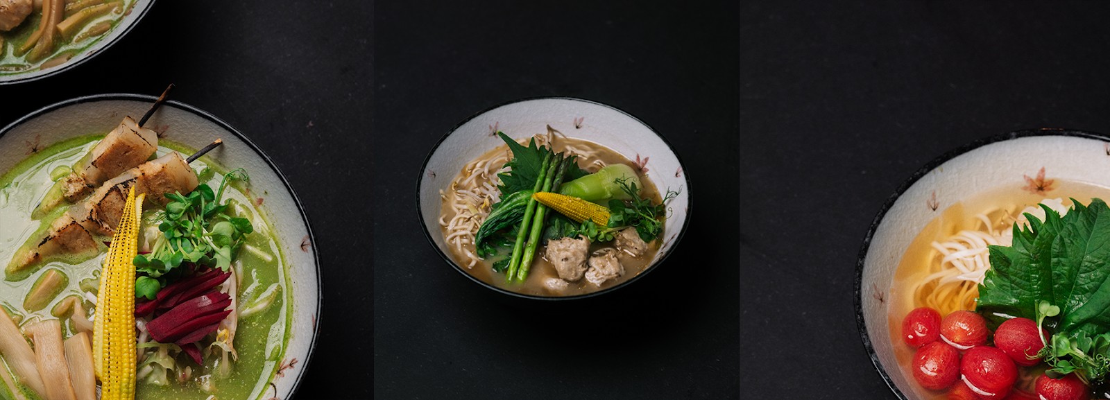 Shisomen Vegan Ramen & Cocktails: food & drinks