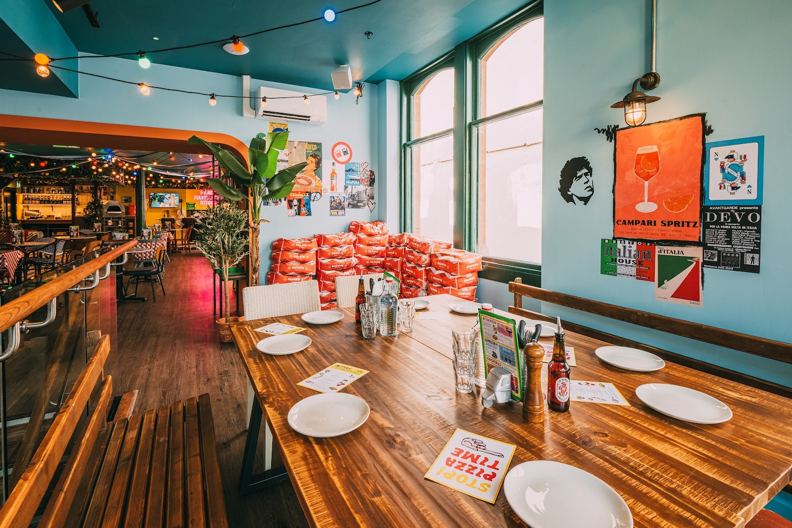 Pizza Pilgrims Edinburgh: the place