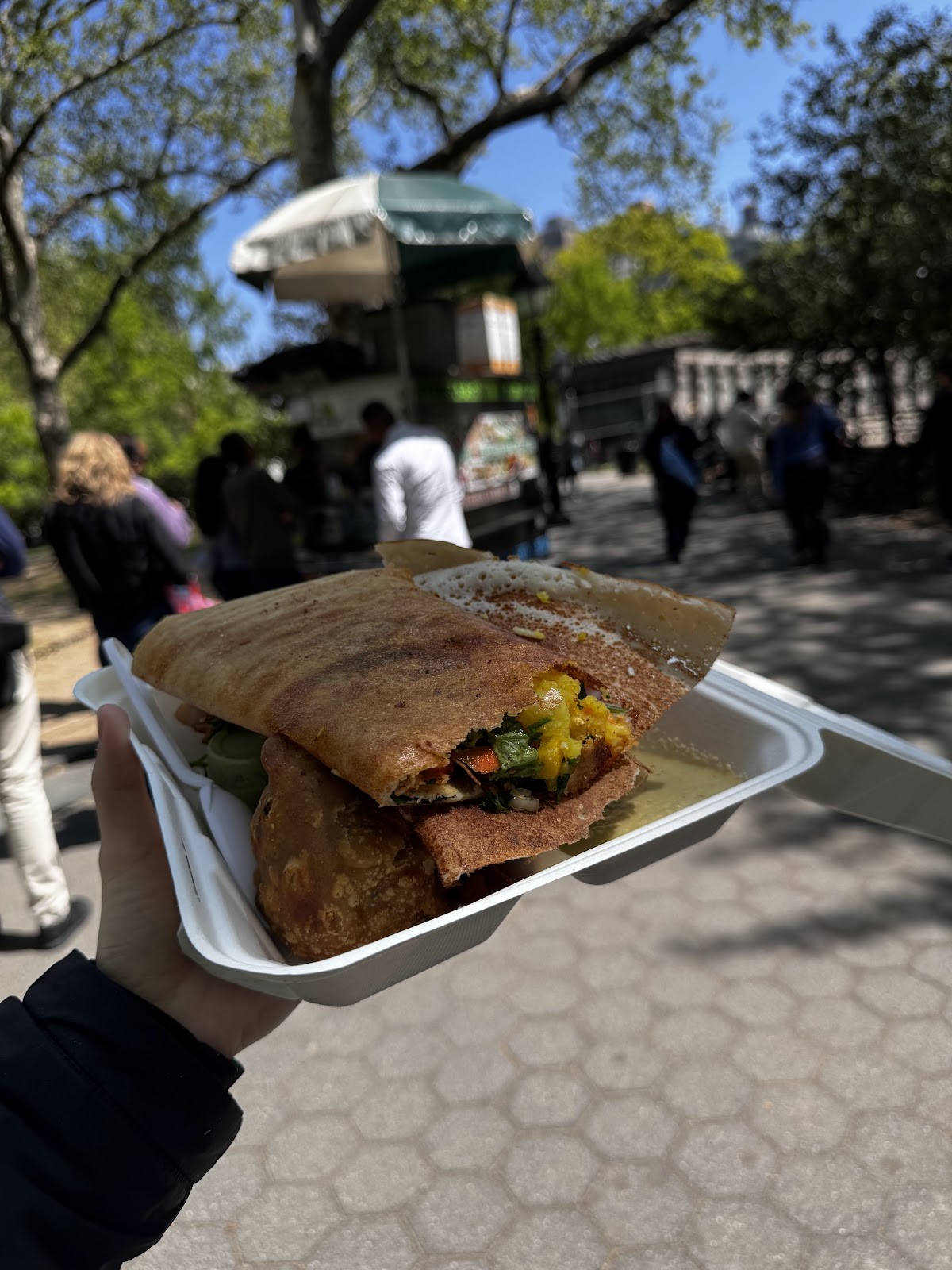NY Dosas: food & drinks