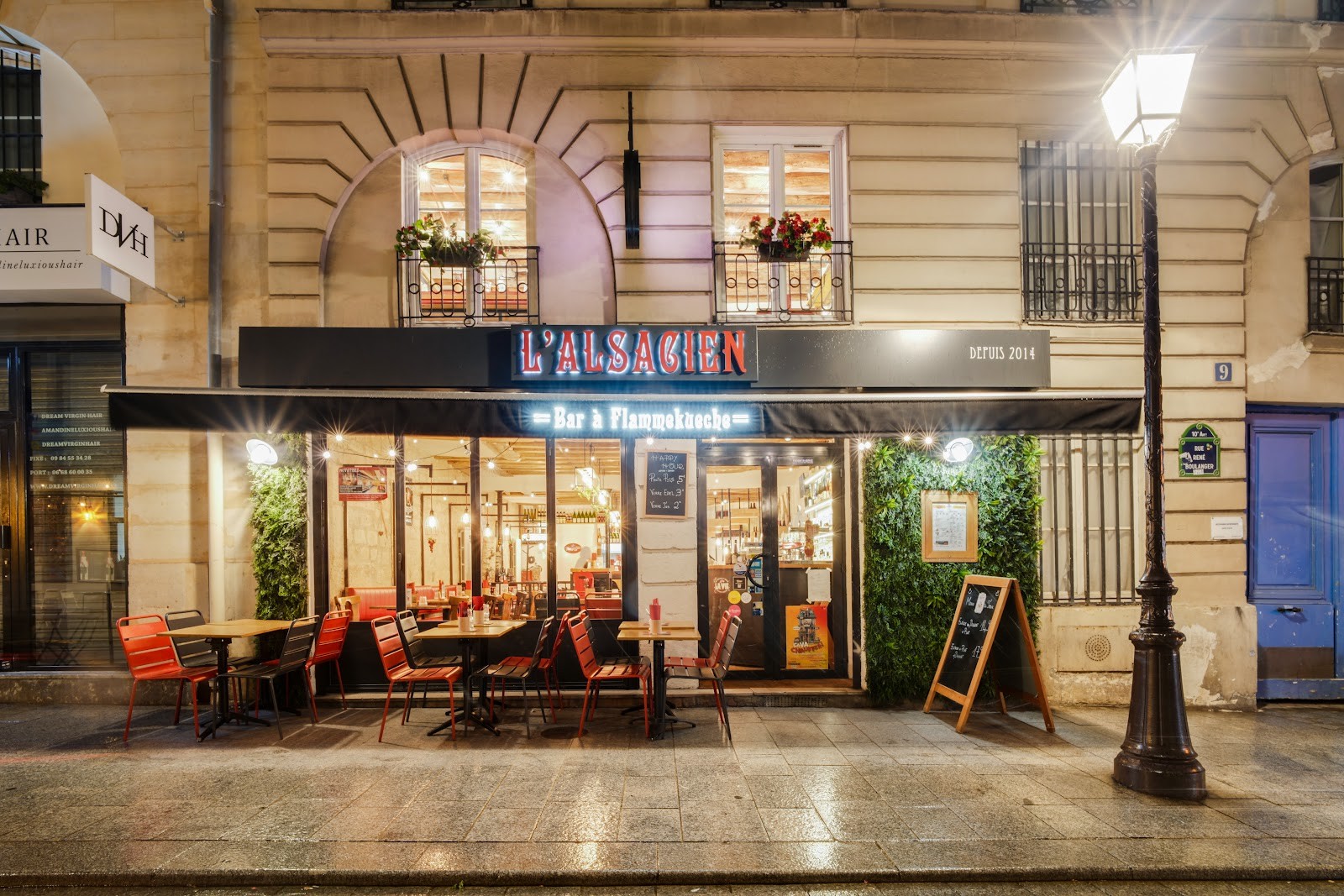 L'Alsacien République - Restaurant / Bar à Flammekueche: the place
