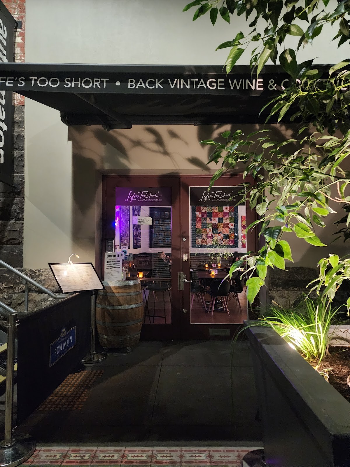 Life's Too Short Bar: the place