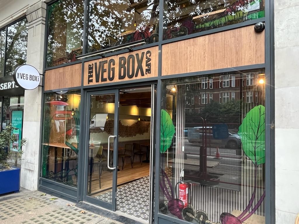 The Veg Box Cafe: the place