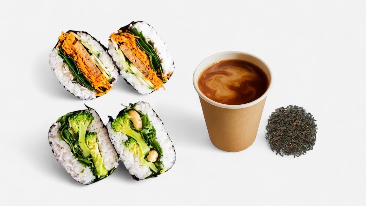 Onigirazu: food & drinks