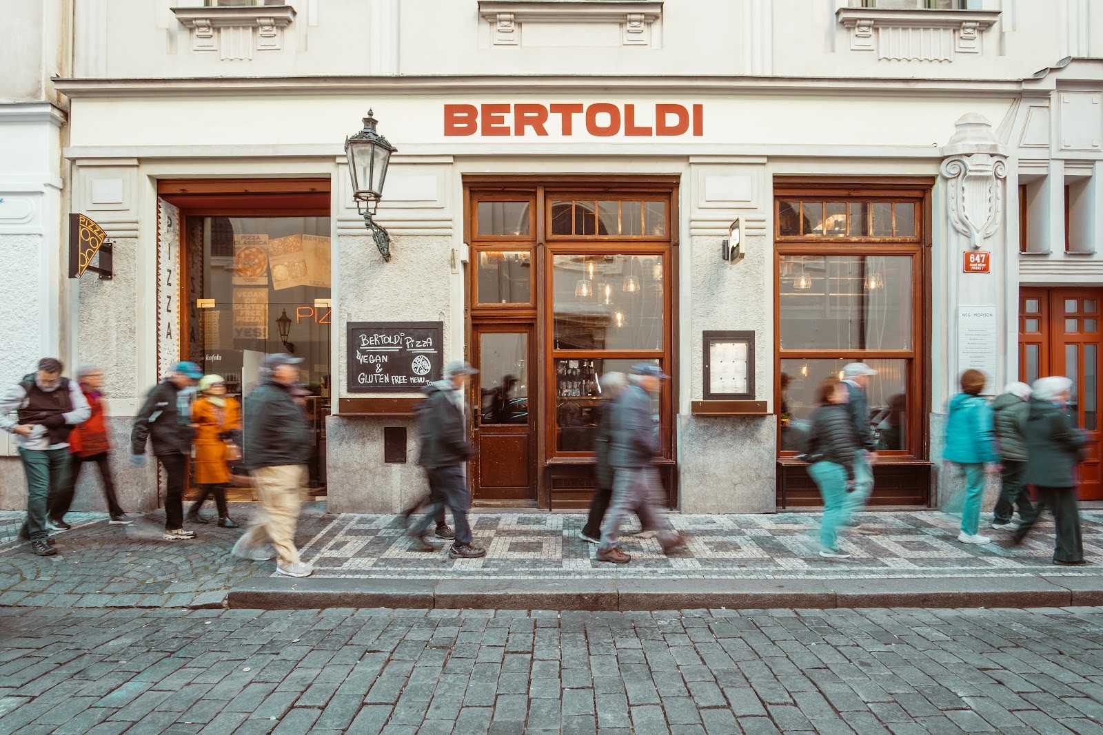 Pizza Bertoldi Jakubská: the place