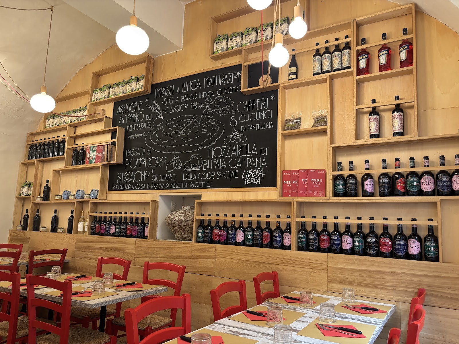 La Cruda Pizza: the place