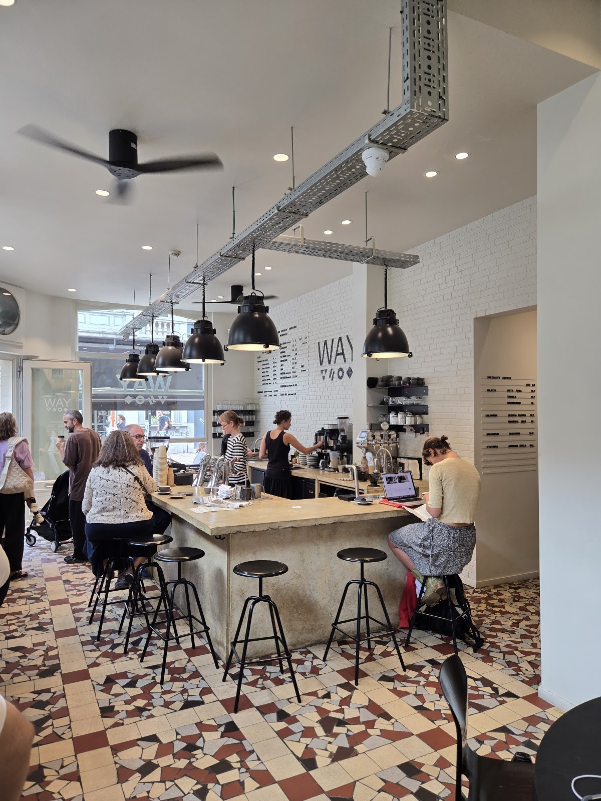 WAY Specialty coffee bar: the place