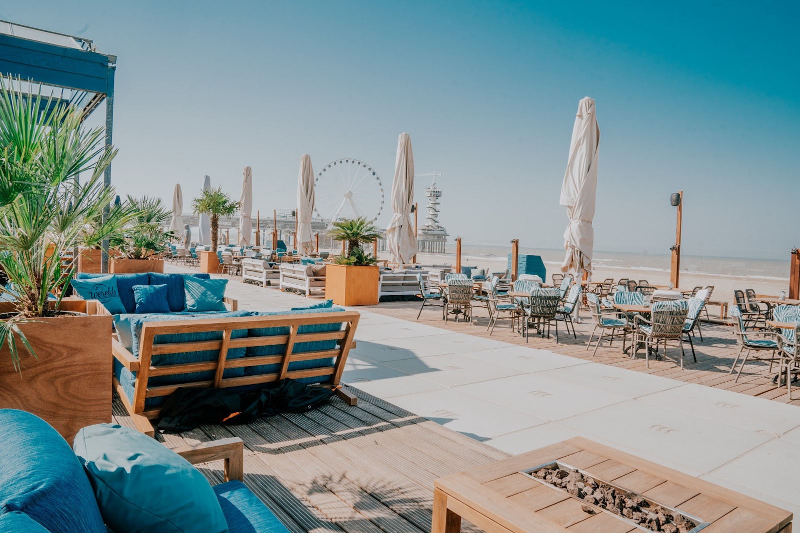 Strandrestaurant Werelds: the place