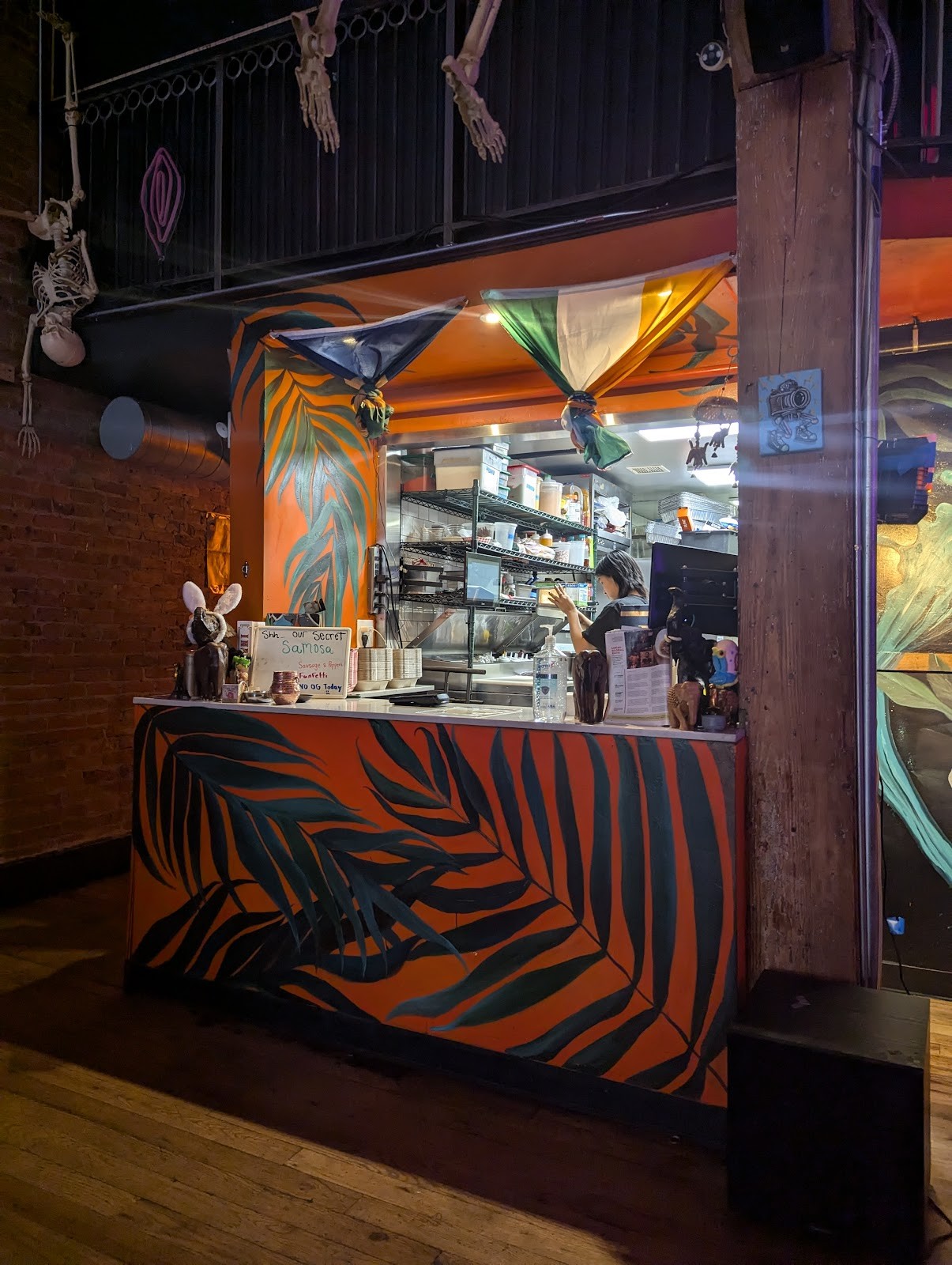 Samosa Shop: the place