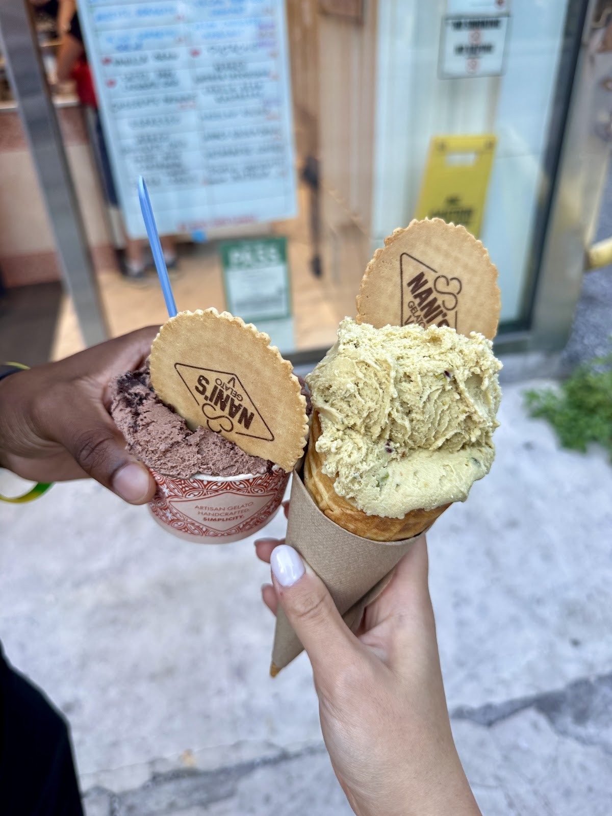 Nani's Gelato: food & drinks