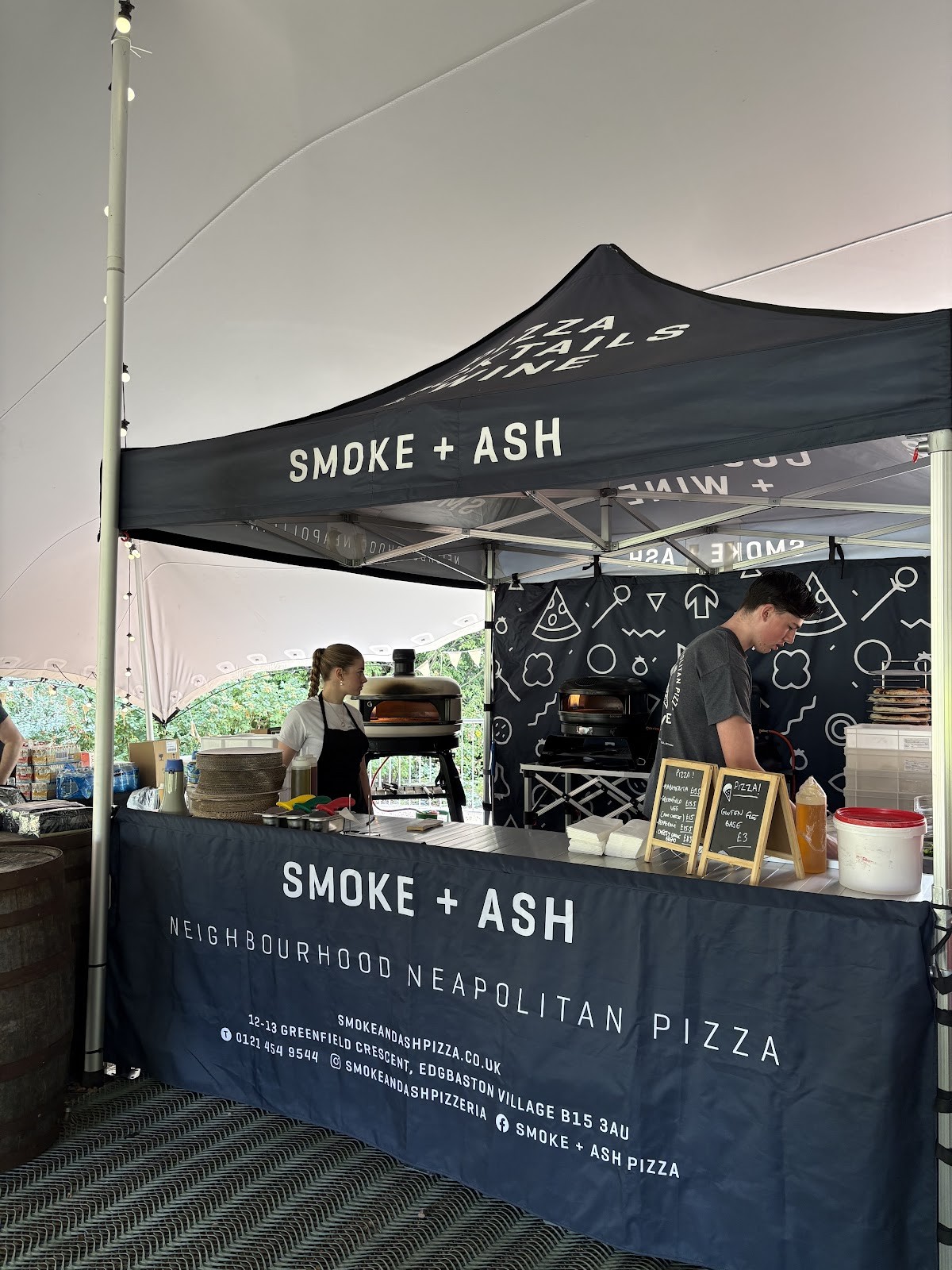 Smoke + Ash Pizza (Edgbaston): the place