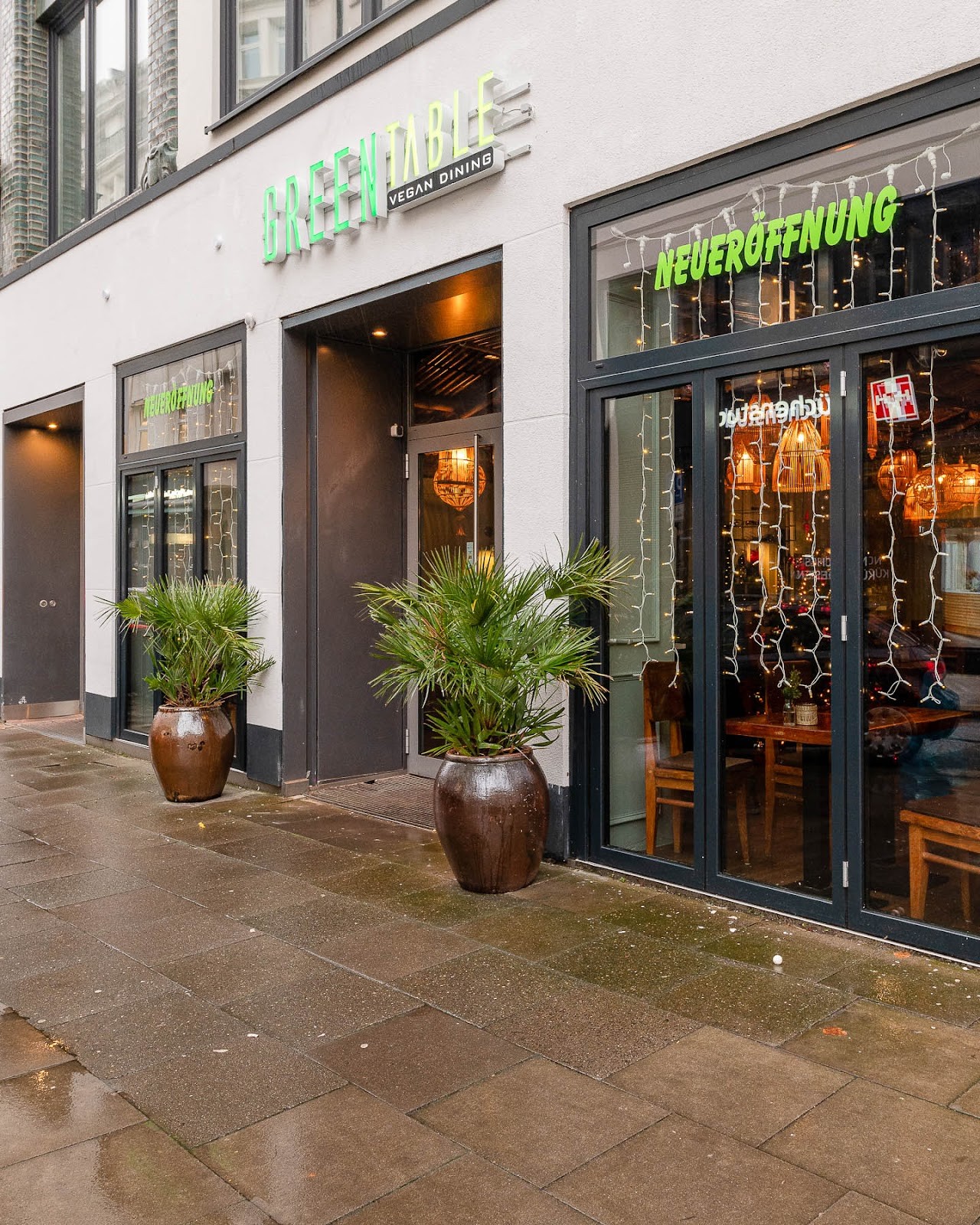 Greentable Vegan Restaurant Rathaus: the place