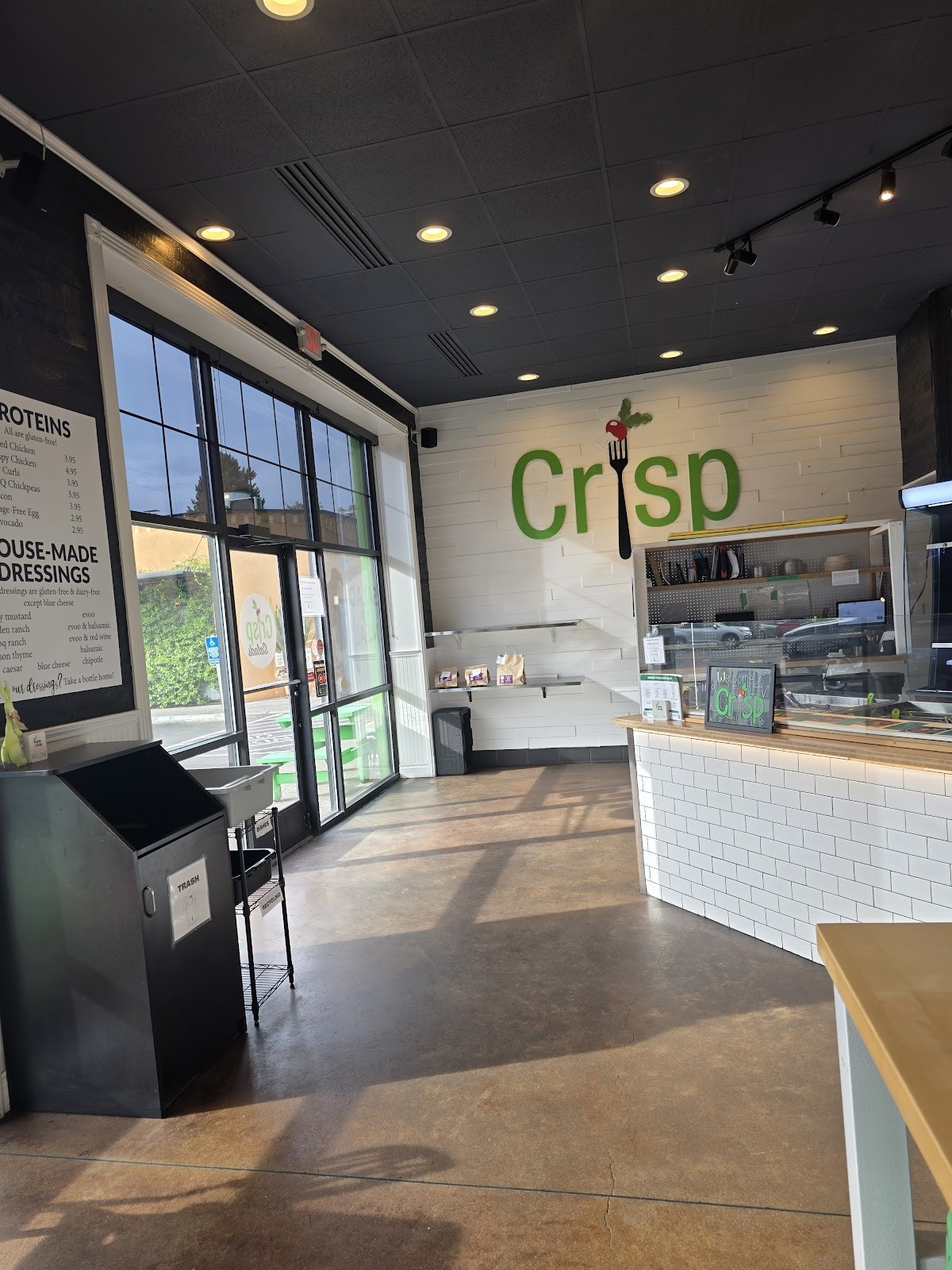 Crisp Salads Division: the place