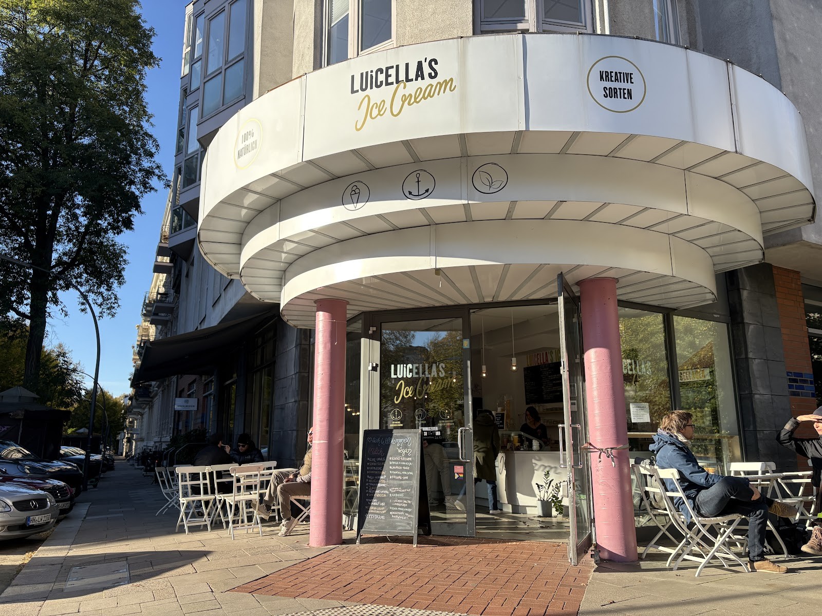 Luicella‘s ice cream Grindel: the place