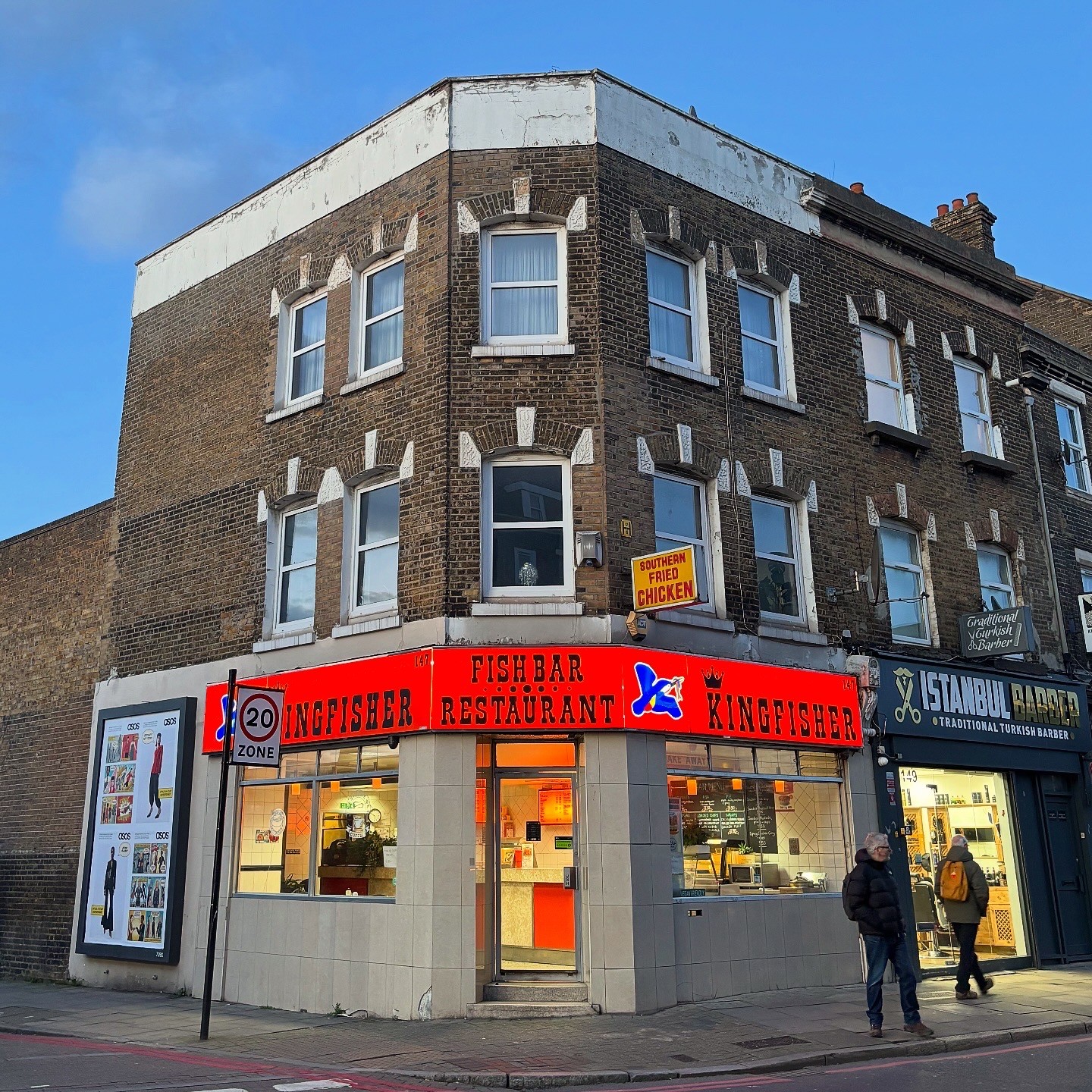 The Kingfisher: the place