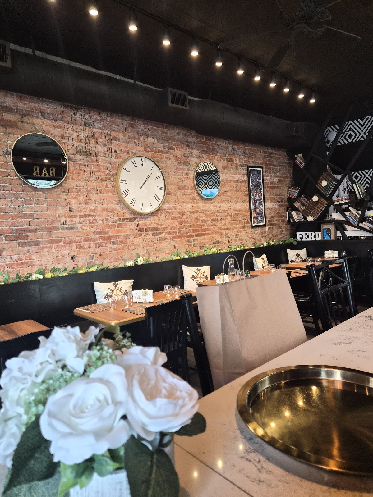 Feru Ethiopian Cuisine: the place