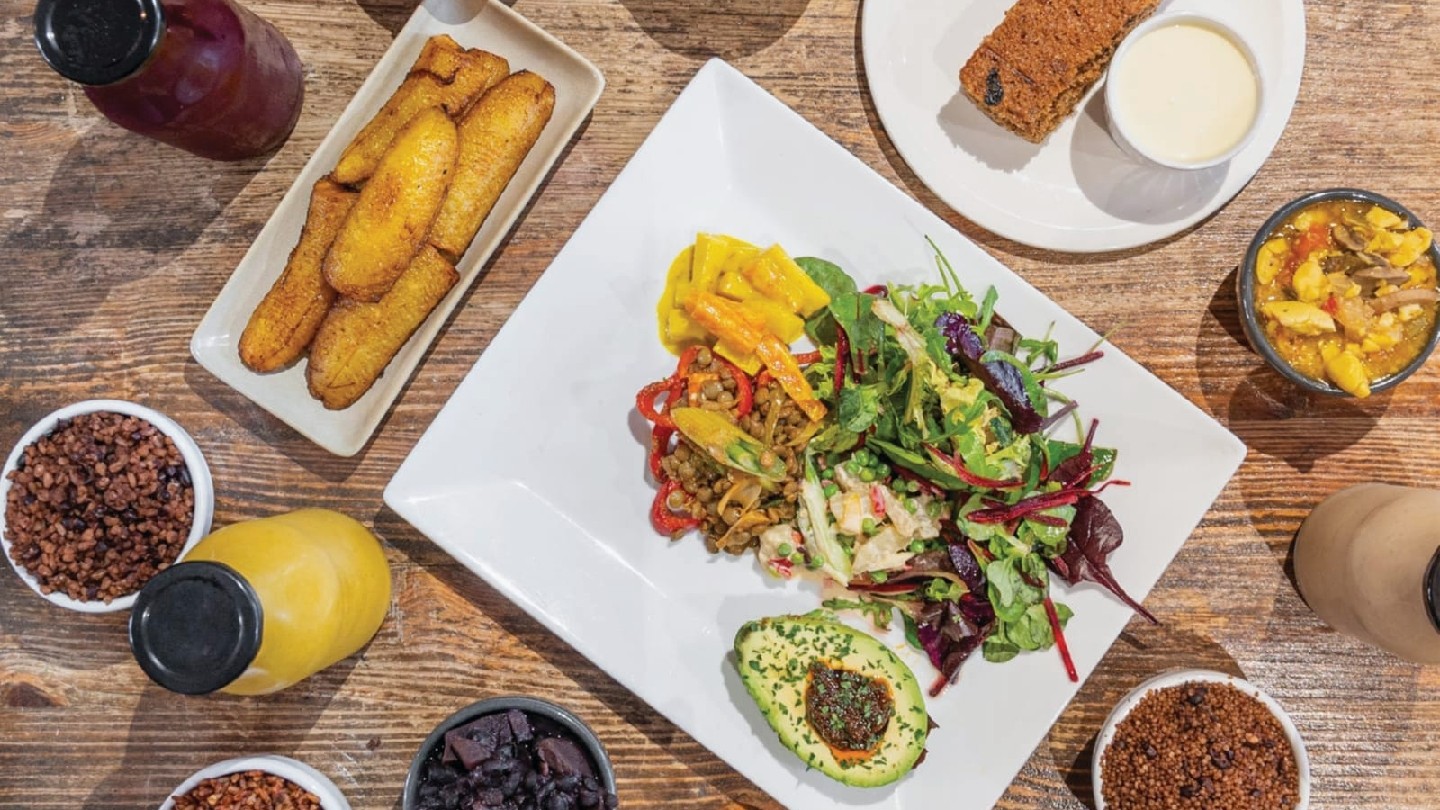 All Nations Vegan House: food & drinks