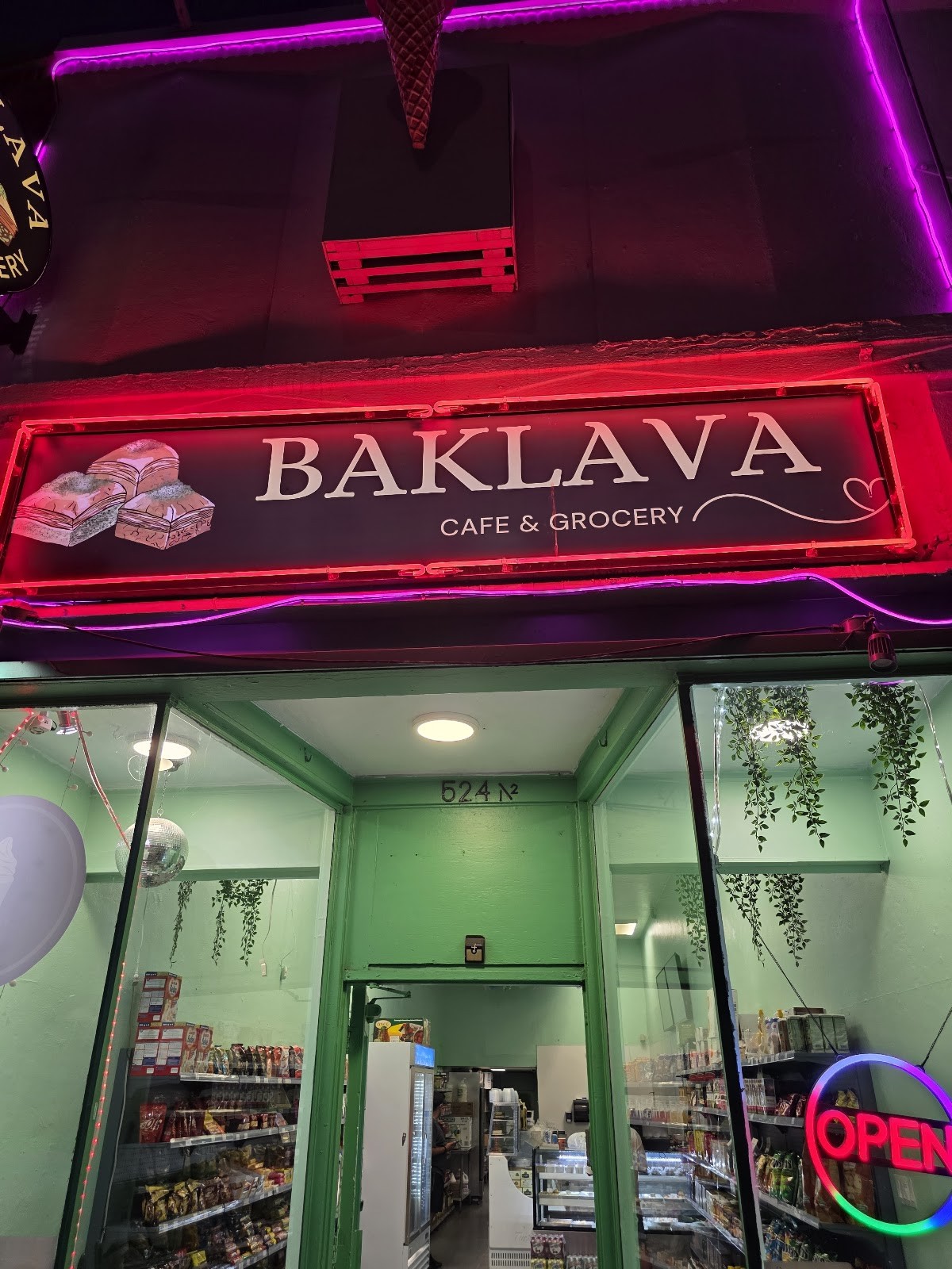 Baklava Cafe & Grocery: the place