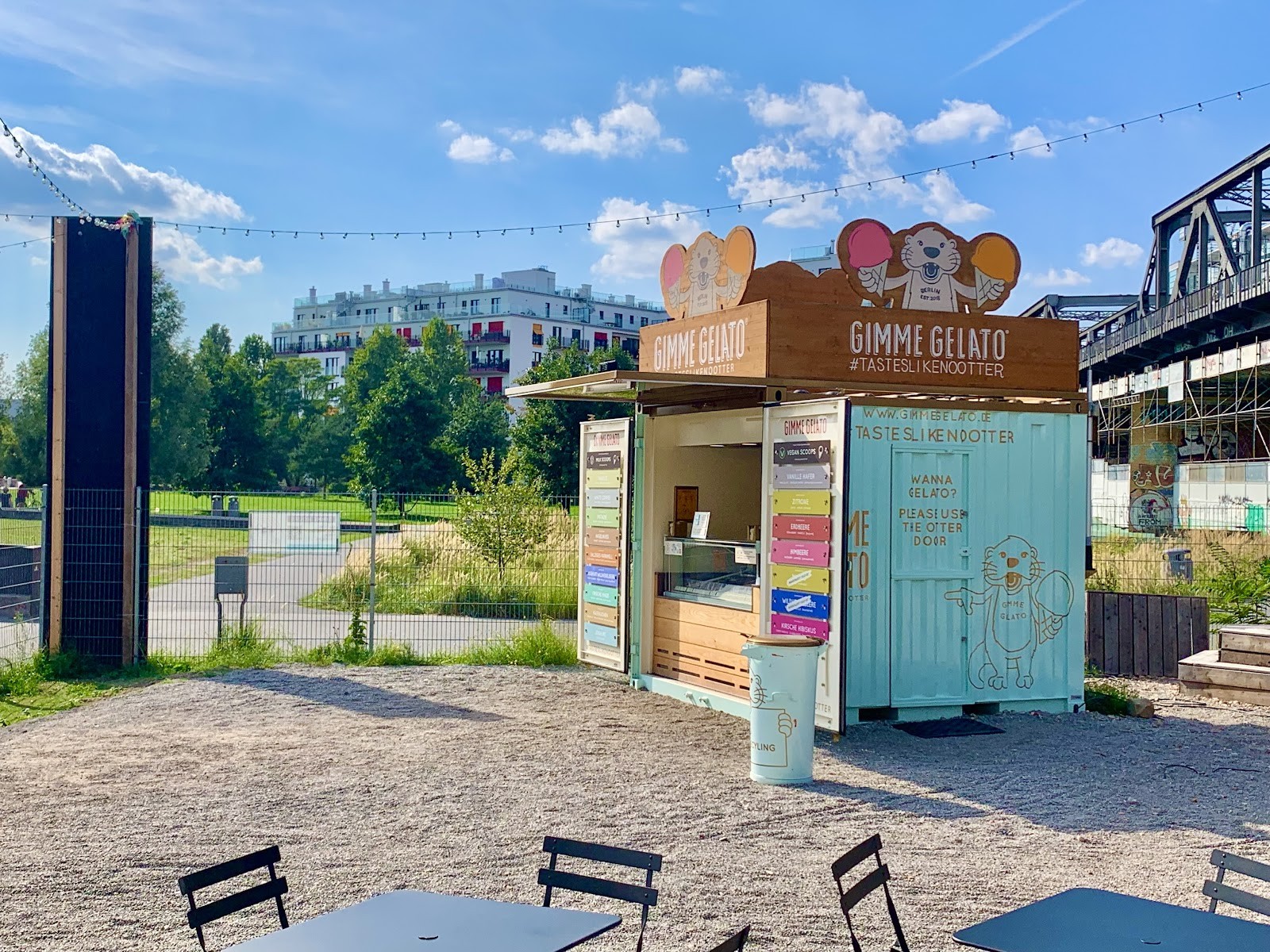 Gimme Gelato - Park am Gleisdreieck BRLO: the place
