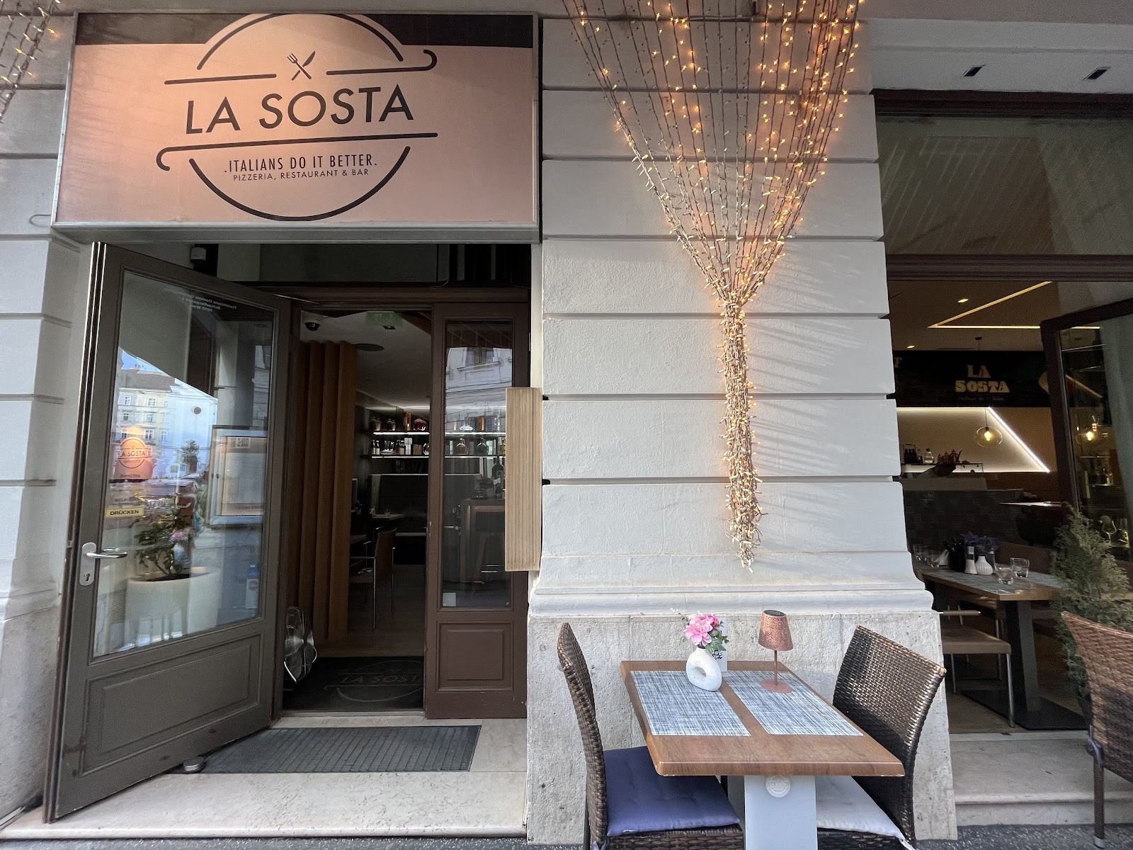 Ristorante La Sosta: the place