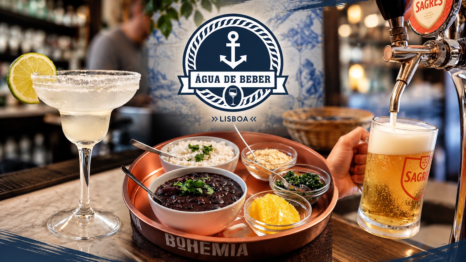 Água De Beber: food & drinks