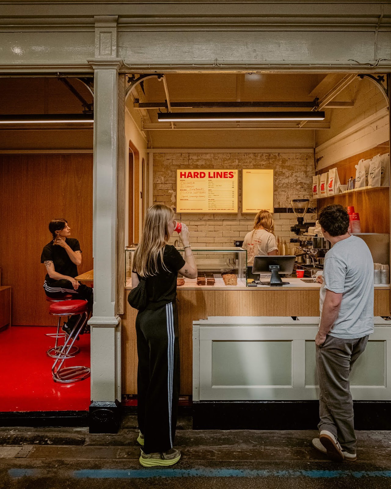 Hard Lines Coffee - Cardiff Market: the place