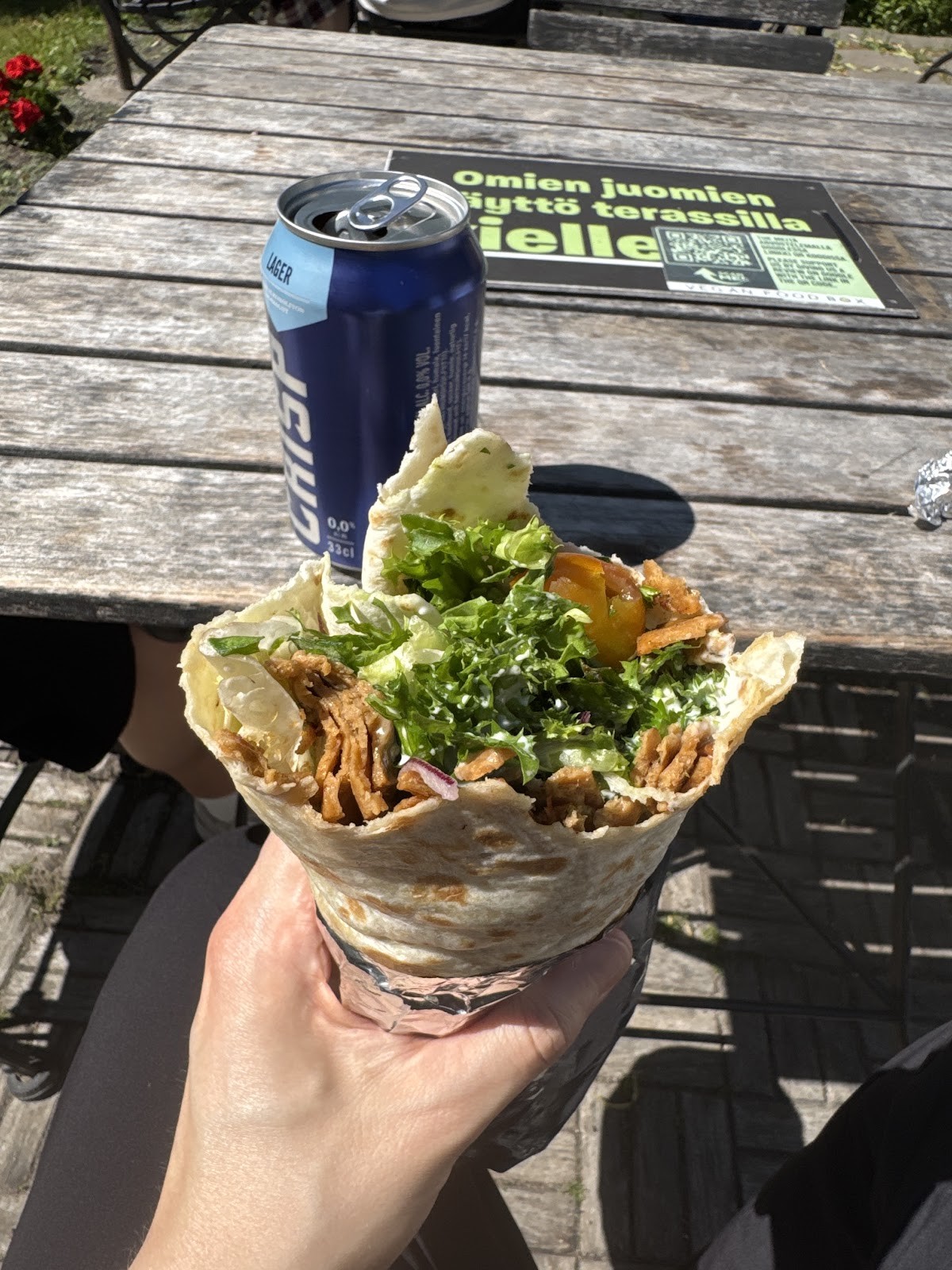 Vegan Food Box: food & drinks