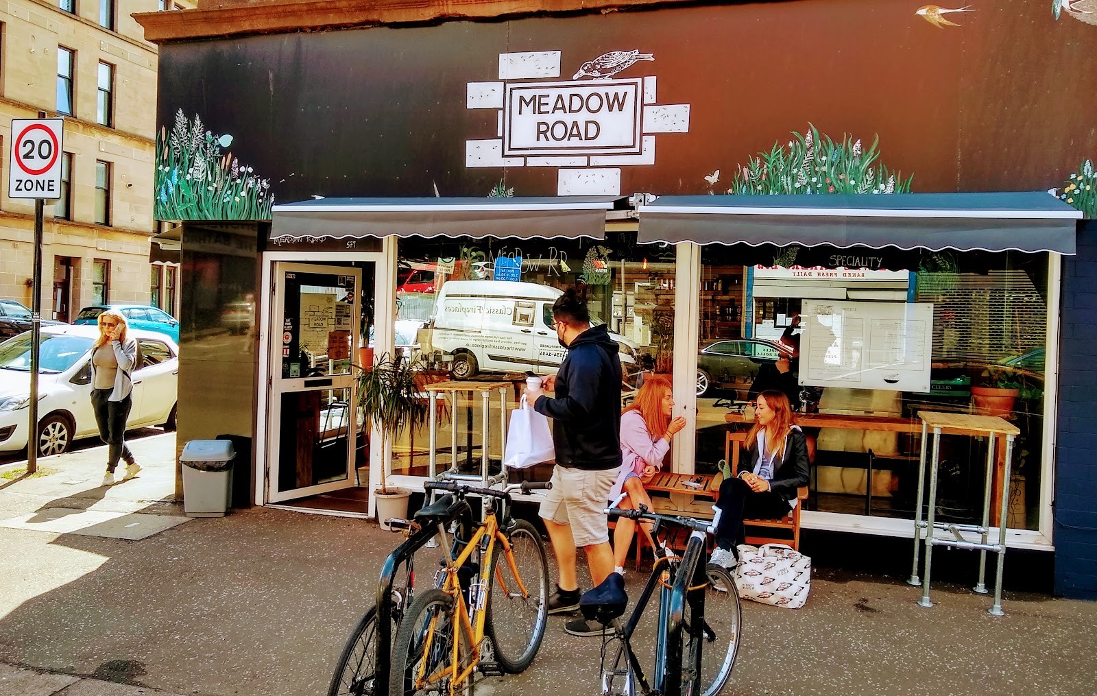 Meadow Road Coffee: the place