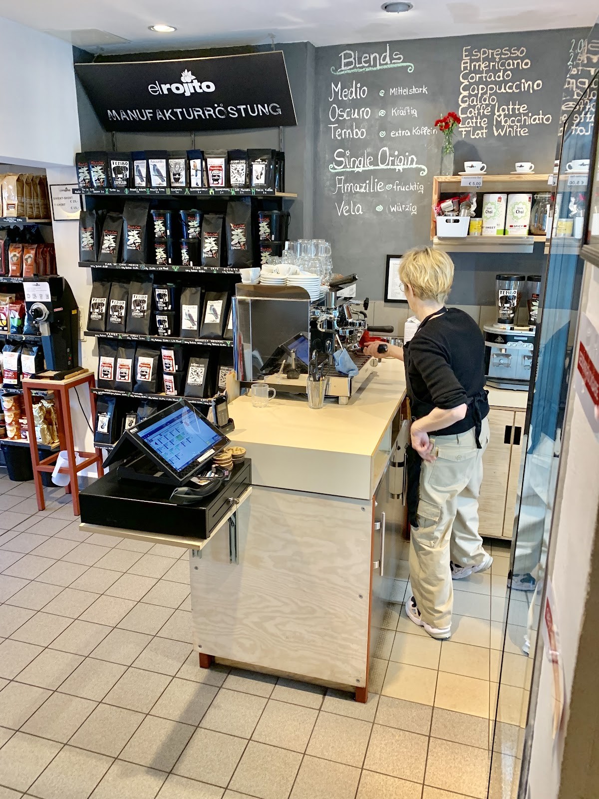 el rojito Café Ottensen: the place