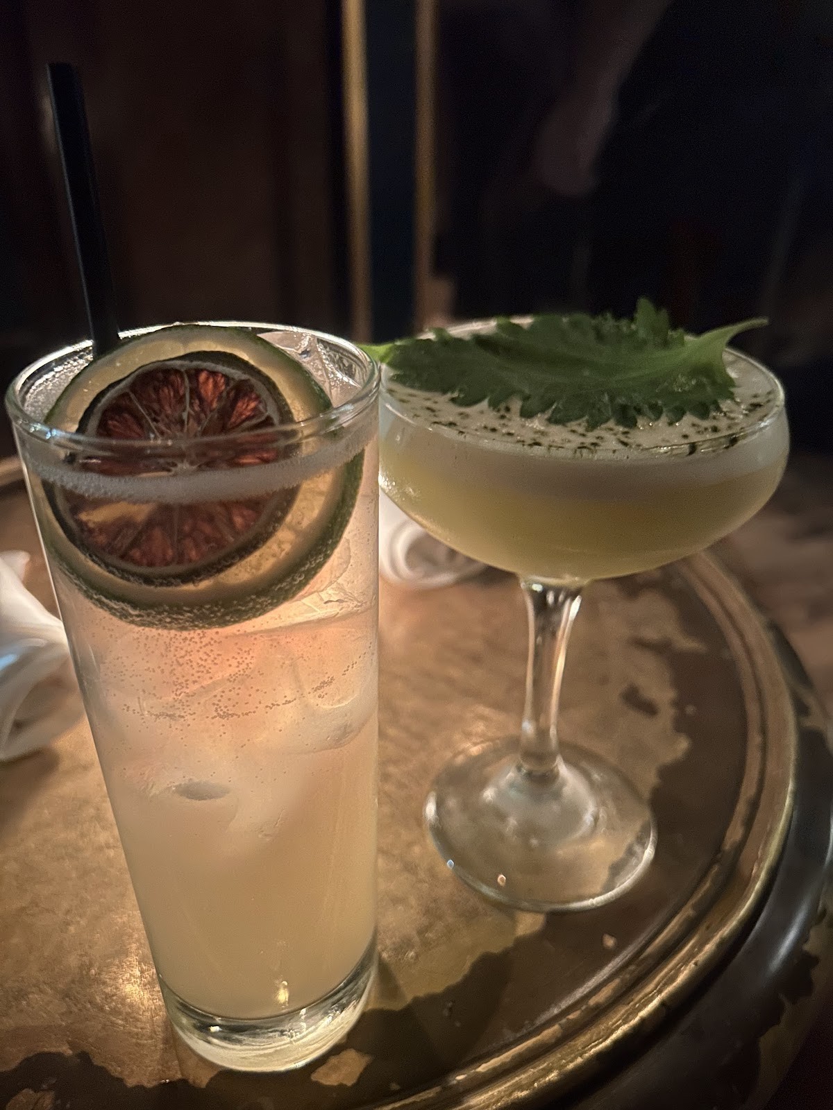Charlie was a sinner.: food & drinks