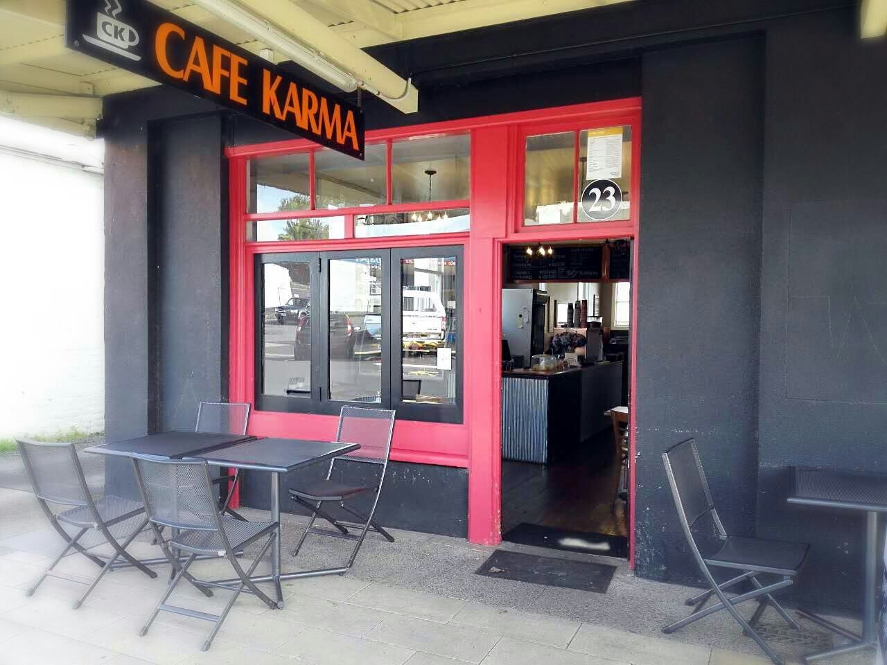 Cafe Karma: the place