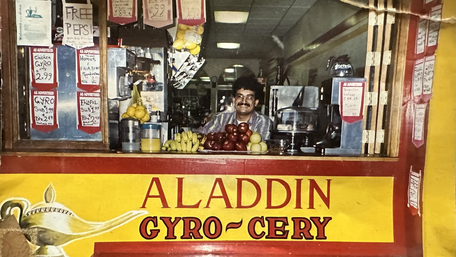 Aladdin Gyro-Cery & Deli: the place