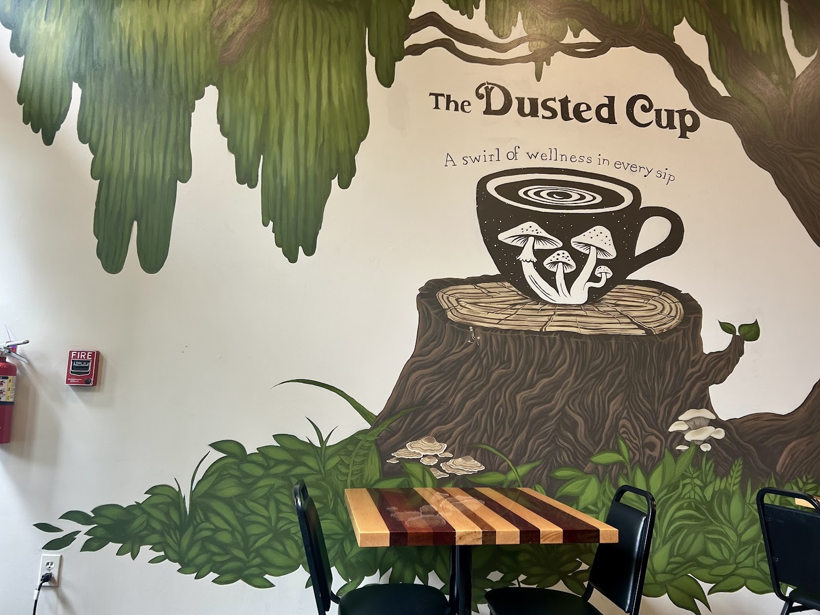 The Dusted Cup: the place