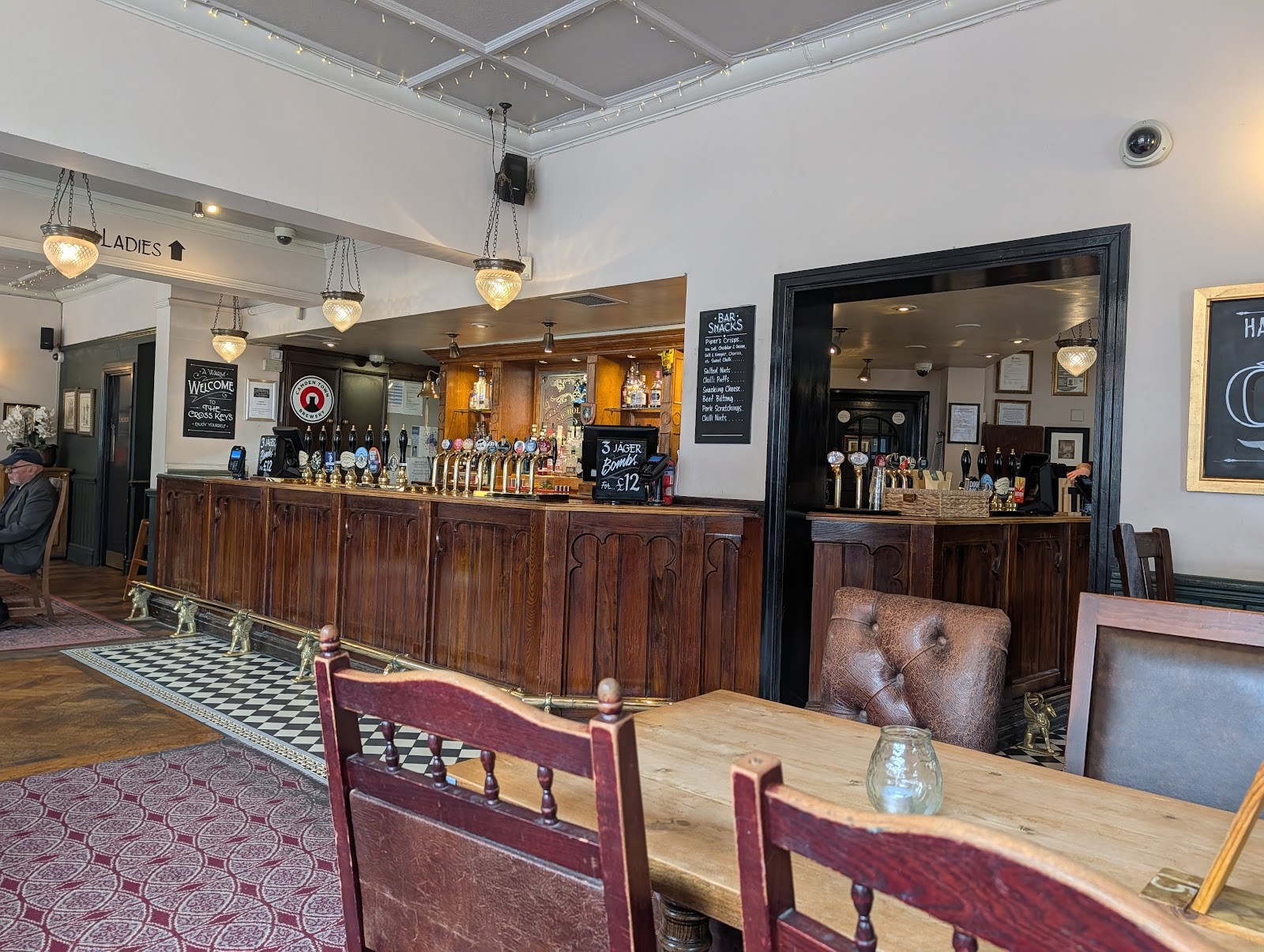 The Cross Keys: the place