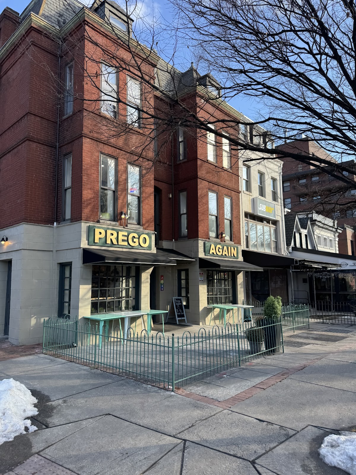 Prego Again: the place