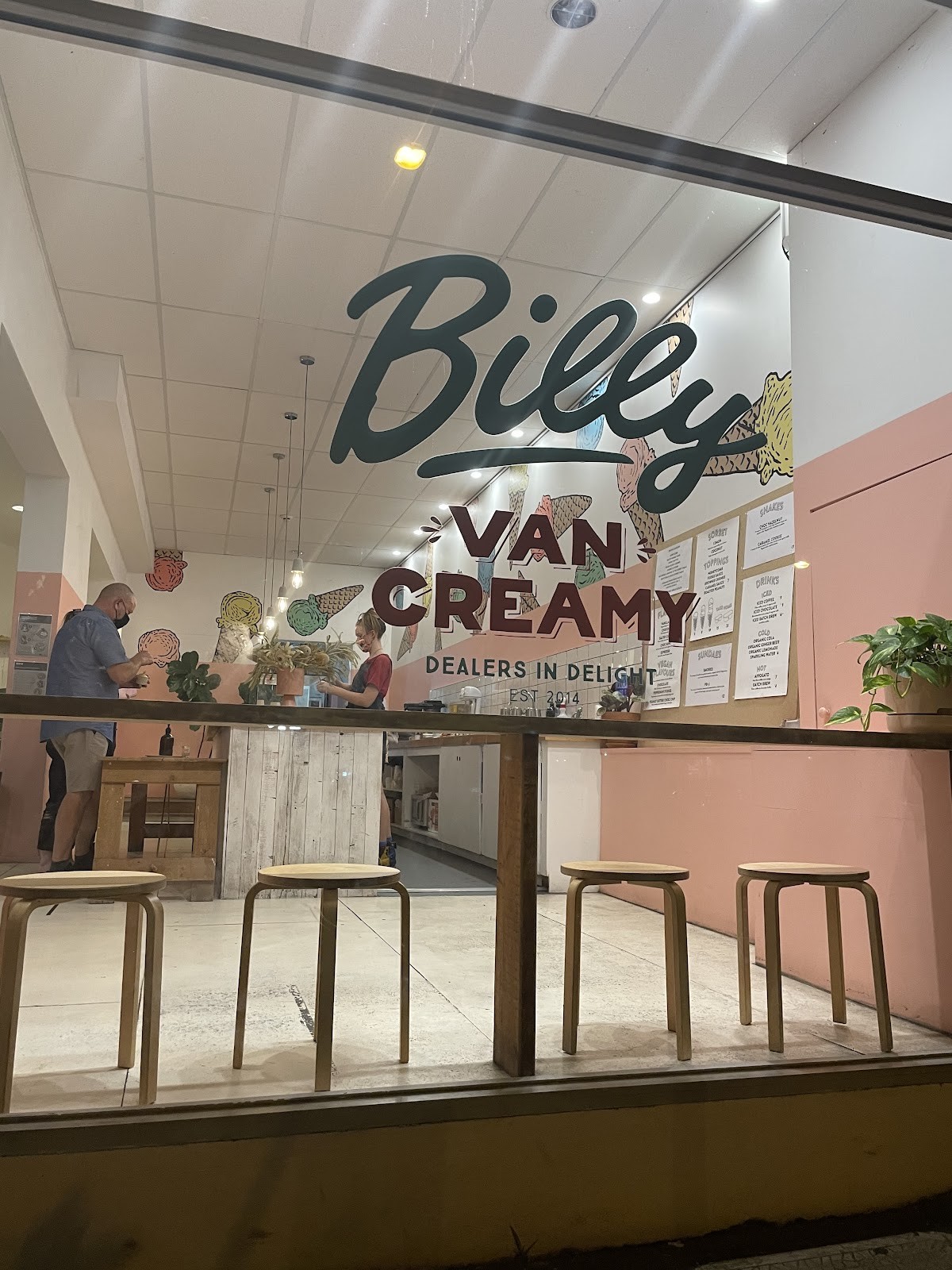 Billy van Creamy Fitzroy North: the place
