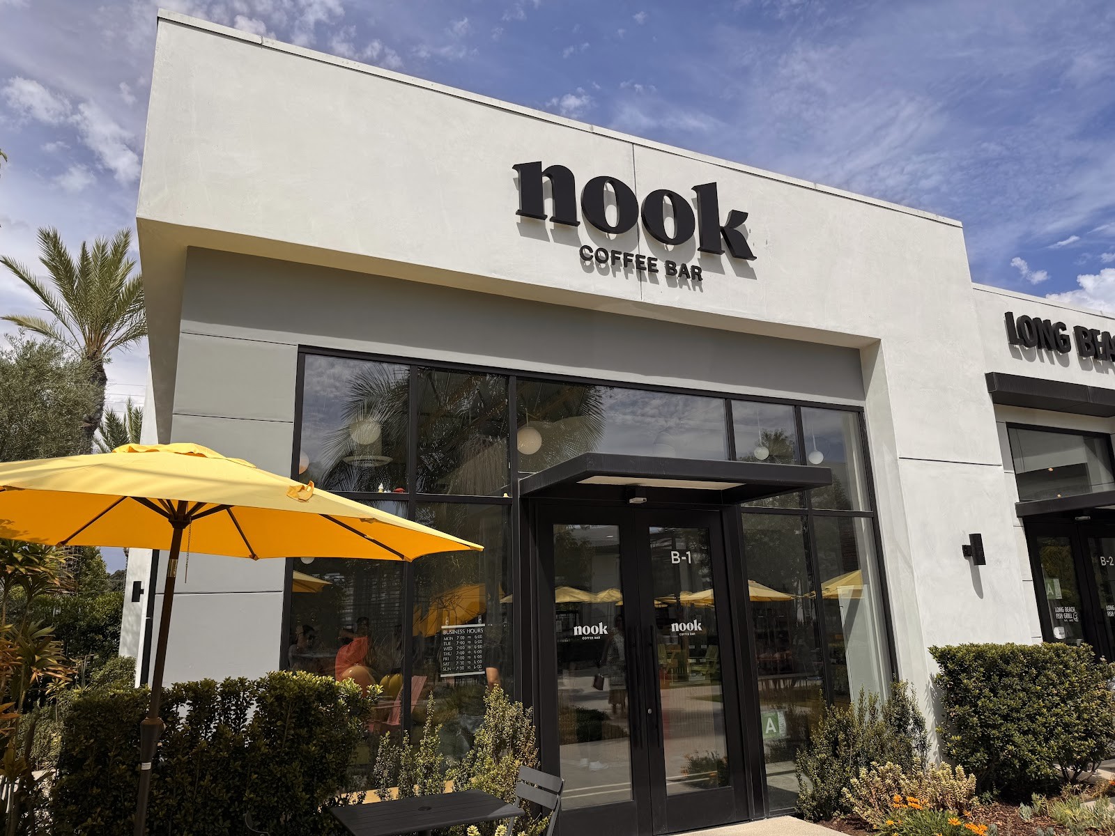 Nook Coffee Bar: the place