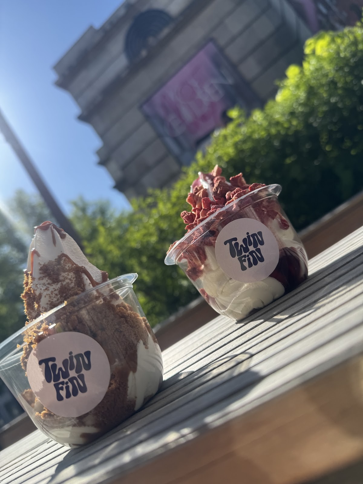TwinFin Icecream: food & drinks