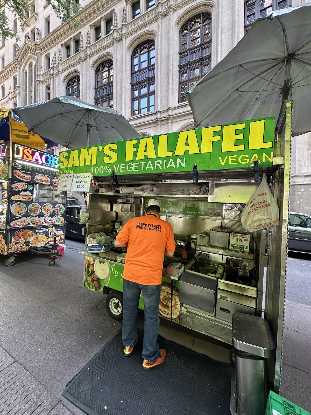 Sam's Falafel Stand: the place
