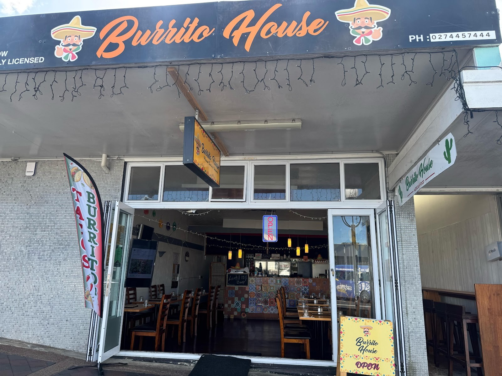 Burrito House Birkenhead: the place