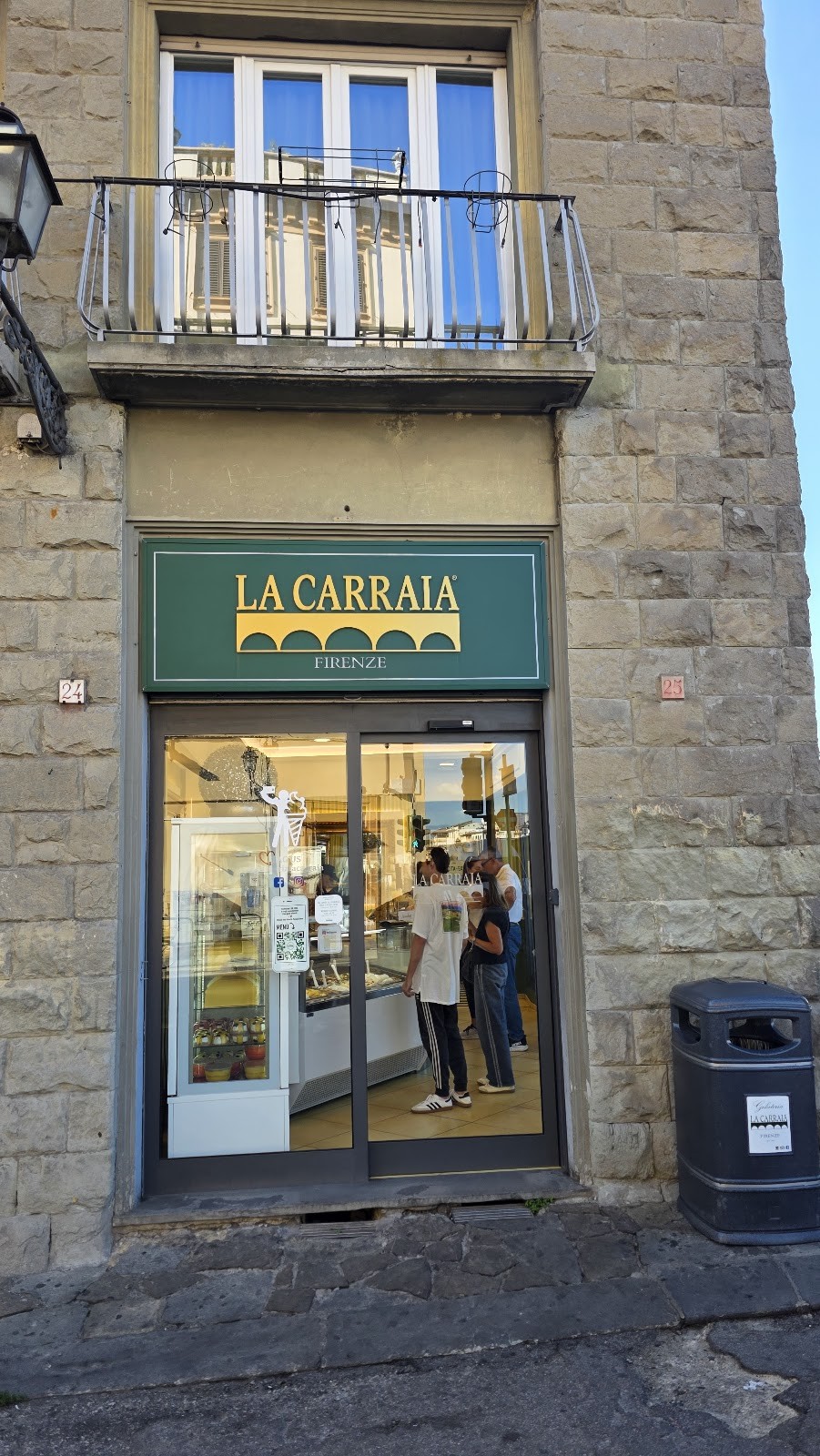 Gelateria La Carraia: the place