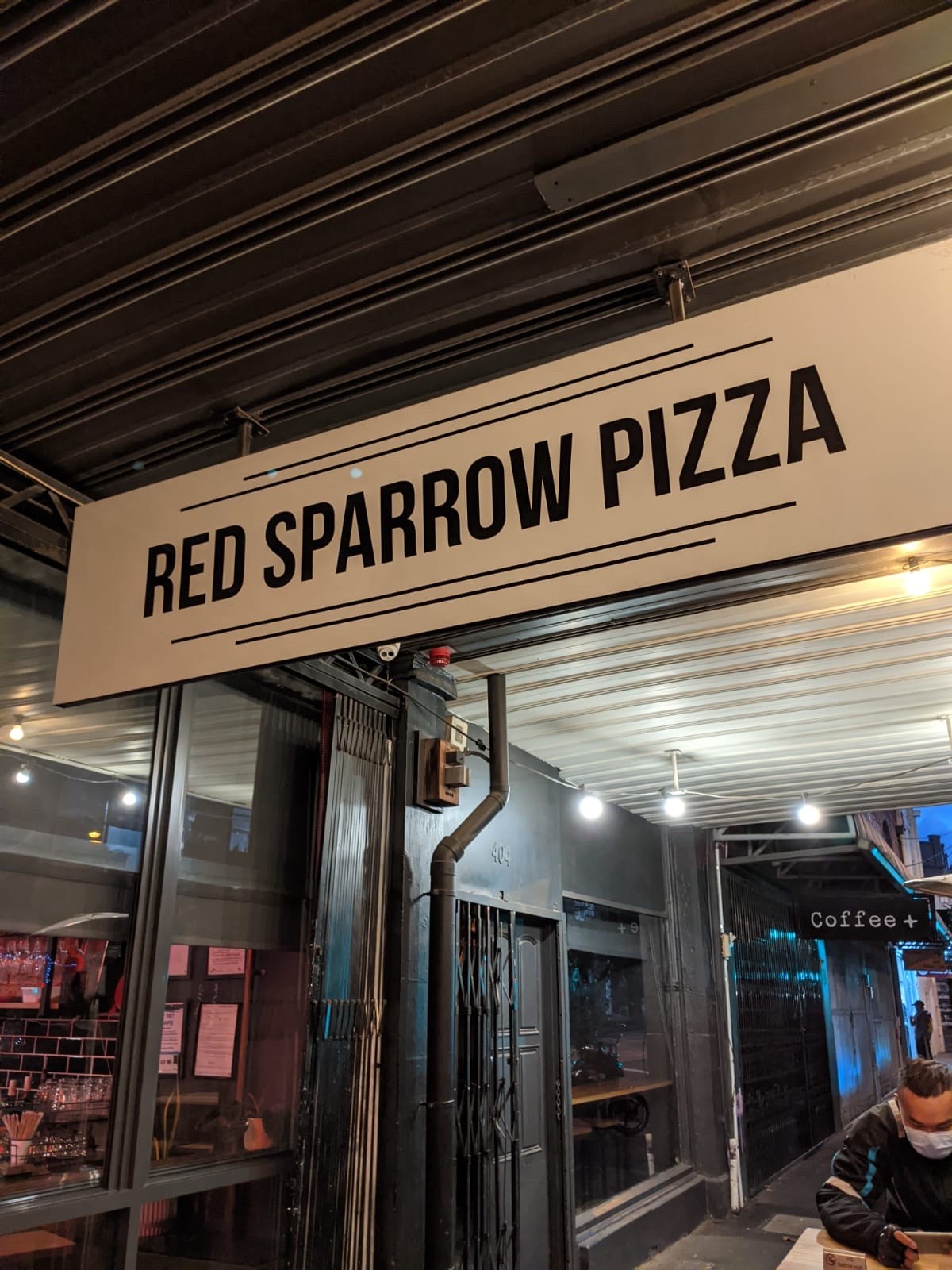 Red Sparrow Pizza: the place
