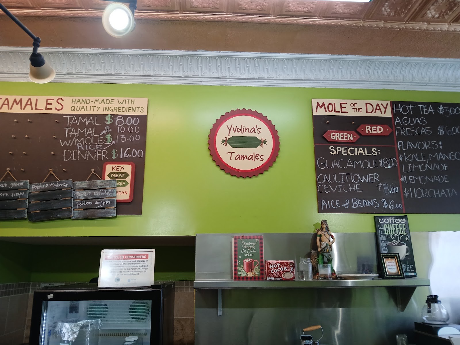 Yvolina's Tamales: the place