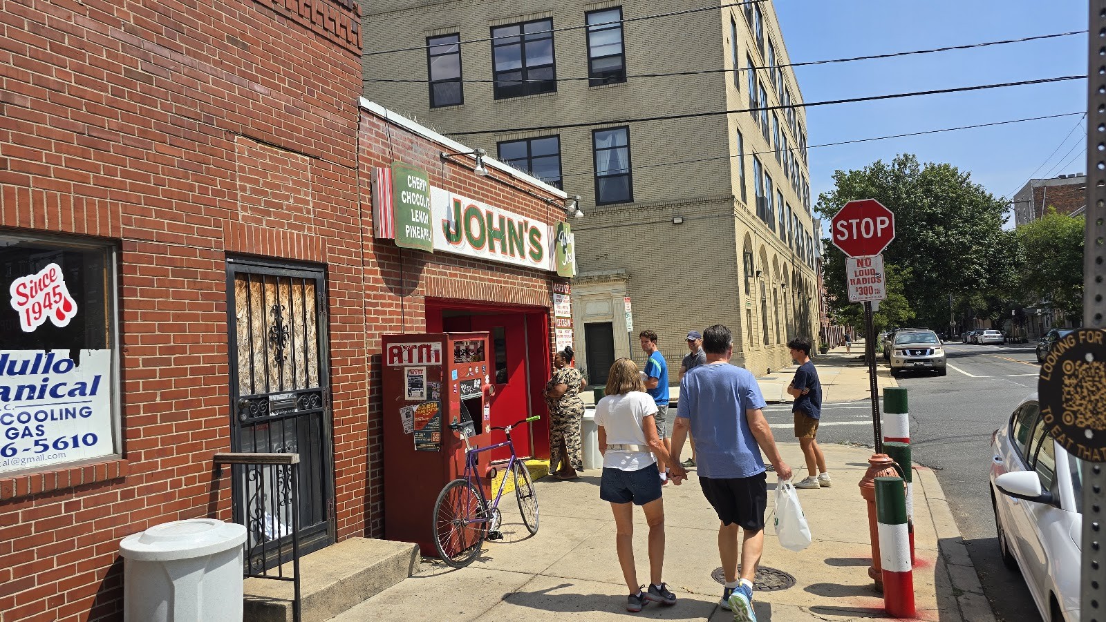 John's Water Ice: the place